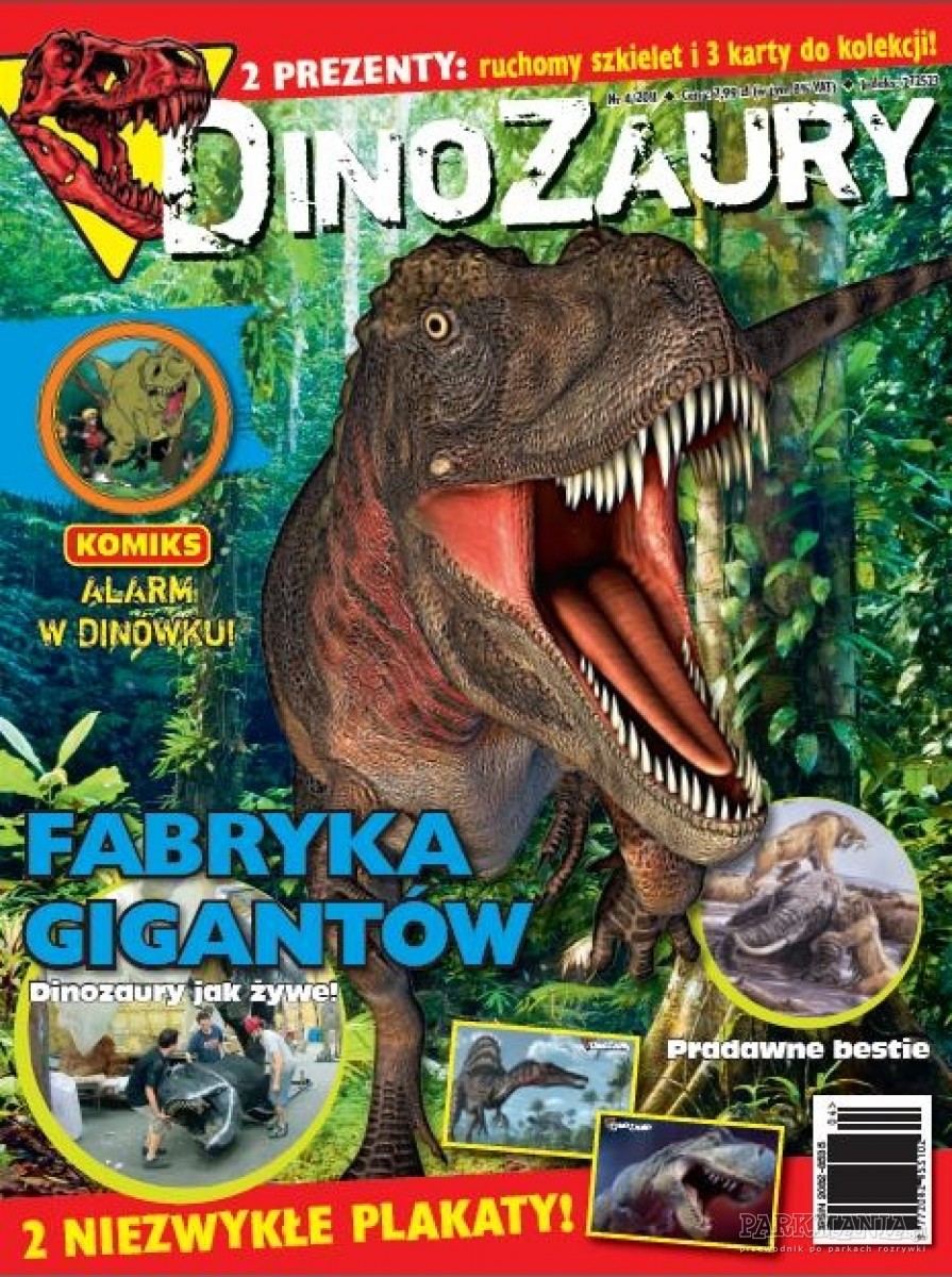 Zapraszamy do udziału w konkursie Parkmania.pl w magazynie Dinozaury