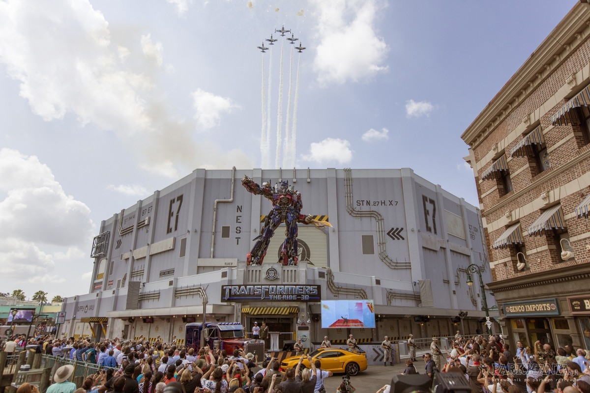 W Universal Studios na Florydzie otwarto atrakcję Transformers