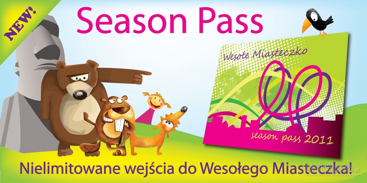 Season Pass - nowa wejściówka do Wesołego Miasteczka w Chorzowie