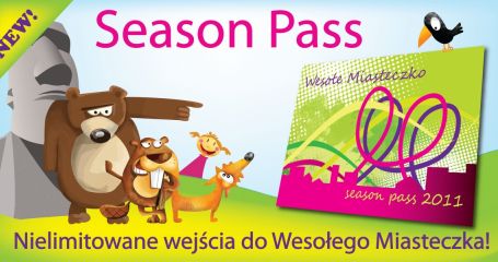Season Pass - nowa wejściówka do Wesołego Miasteczka w Chorzowie