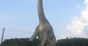 Odwiedziny w Parku Dinozaurów w Łebie