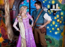 Rapunzel and Flynn Rider