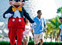 Meet Mickey Mouse & Friends at the Epcot Character Spot