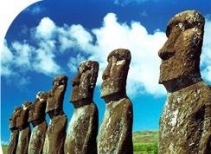 Wyspa Moai